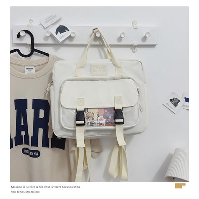 Mochila Tote Ligera Estilo Cute para Adolescentes y Estudiantes Universitarios - Image 43
