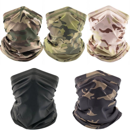Pañuelo Camuflaje Protección Solar para Ciclismo - Image 3