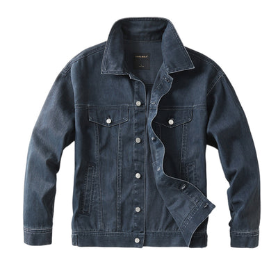 Chaqueta Polo Holgada de Algodón para Hombre - Estilo Urbano Versátil - Image 5