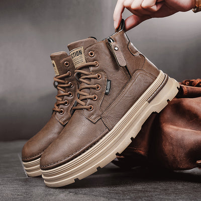 Bota de Trabajo British Style Alta para Hombre - Image 3