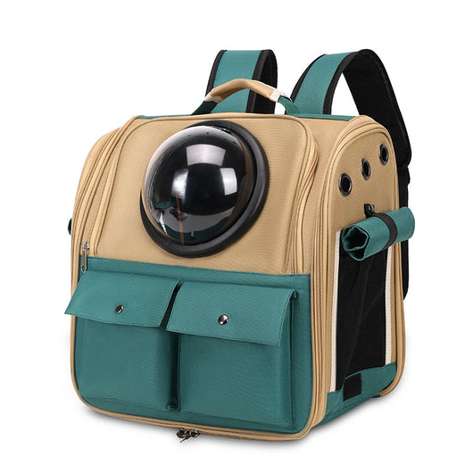 Mochila Transportadora Espacial para Gatos - Gran Capacidad Portátil - Image 5