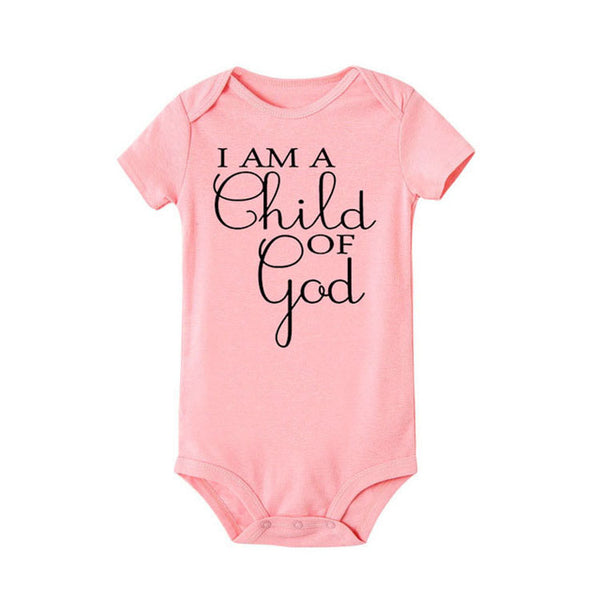 Body Infantil de Manga Corta con Diseño de Letras