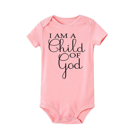 Body Infantil de Manga Corta con Diseño de Letras