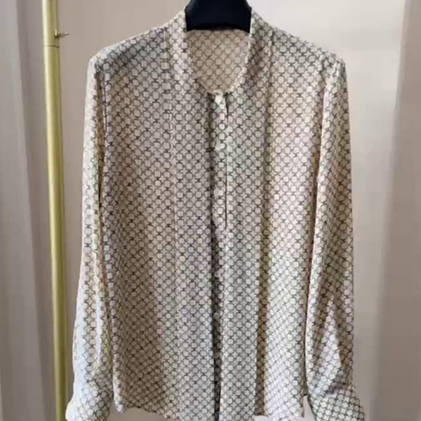 Blusa Suelta Fusión Parisina y Hong Kong - Top Chic Moderno