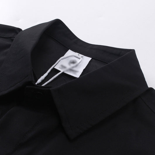 Camisa de Manga Corta con Estampado Abstracto para Hombre - Image 4