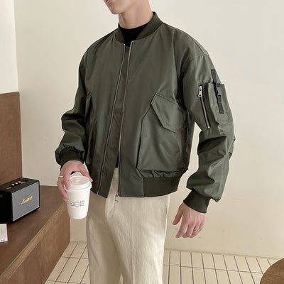 Chaqueta Ligera Otoño Hombre - Estilo Casual Versátil - Image 13