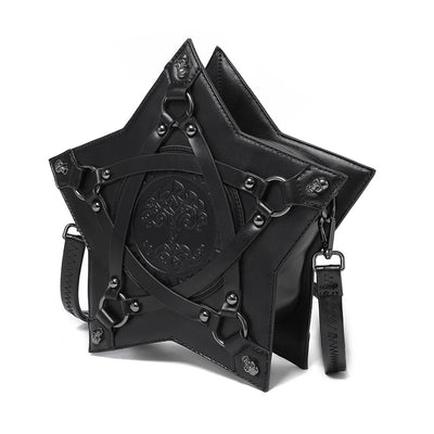 Mochila Crossbody Gótica Acolchada para Mujer - Image 13