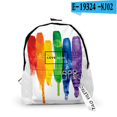 Mochila Escolar Unisex con Impresión 3D Digital - Estilo Moderno para Estudiantes - Image 21