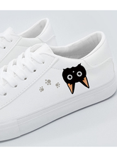 Zapatillas Casuales Anime Gato Pintadas a Mano - Image 12