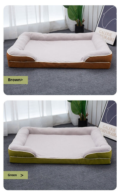 Cama Ortopédica para Mascotas de Cuatro Estaciones con Funda Removible y Lavable - Image 20