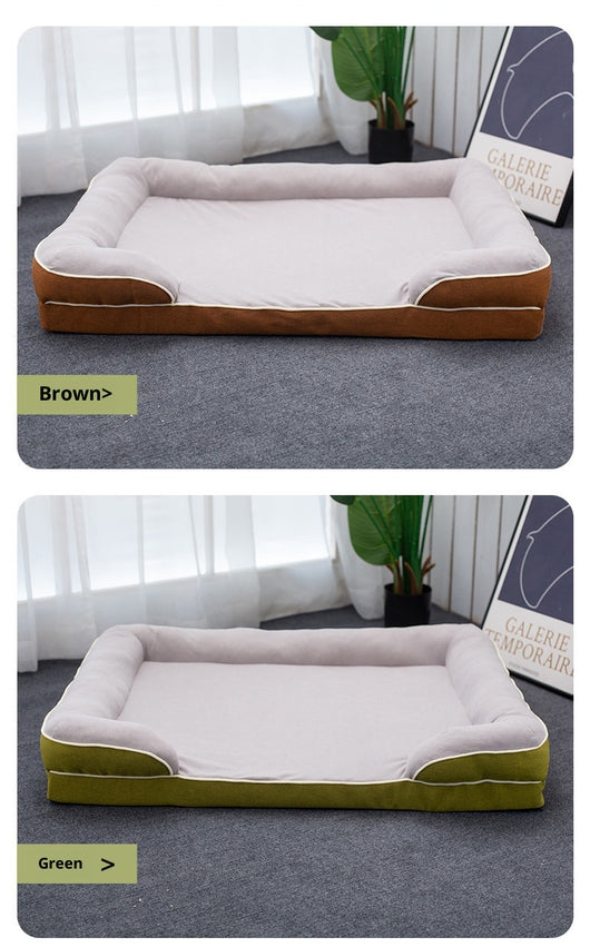 Cama Ortopédica para Mascotas de Cuatro Estaciones con Funda Removible y Lavable - Image 20