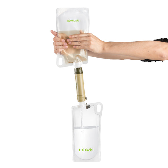 Filtro Portátil de Agua para Emergencias