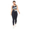 Roupas Esportivas Plus Size Femininas - Conjunto de Yoga e Fitness com Design Combinado
