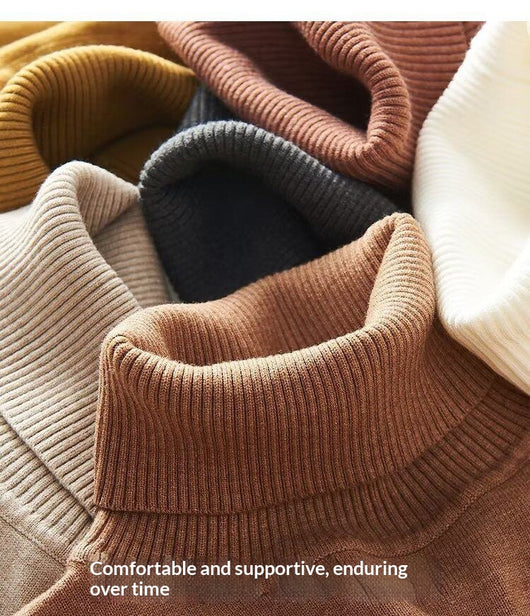 Suéter Cuello Alto Ajustado para Hombre - Image 15