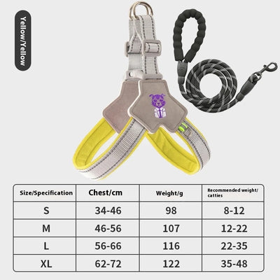 Chaleco Arnés con Cuerda de Sostén para Perros - Image 20