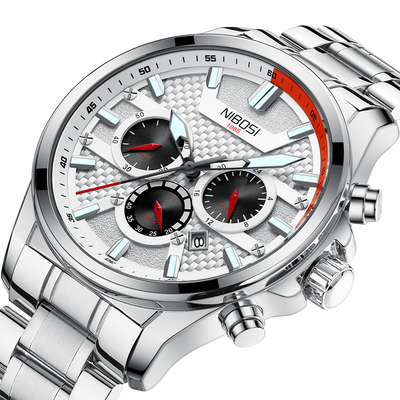 Reloj de Cuarzo Multifuncional Impermeable para Hombre con Tres Ojos - Image 3