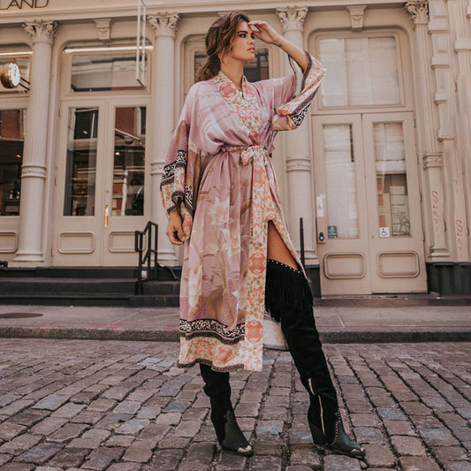 Cardigan Suelto Elegante con Protección Solar para Verano