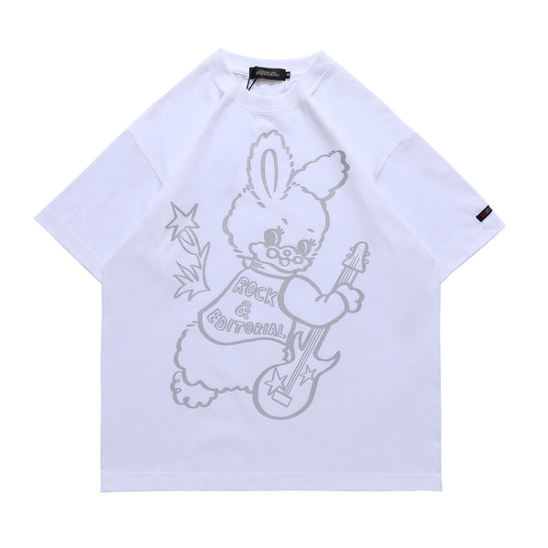 Playera para Hombre con Parche de Transferencia Térmica Infantil