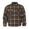 Camisa Xadrez Manga Longa Masculina Punk Rasgos e Patches