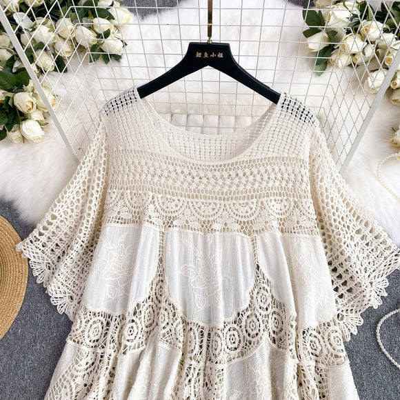 Blusa Estilo Coreano con Recortes para Verano