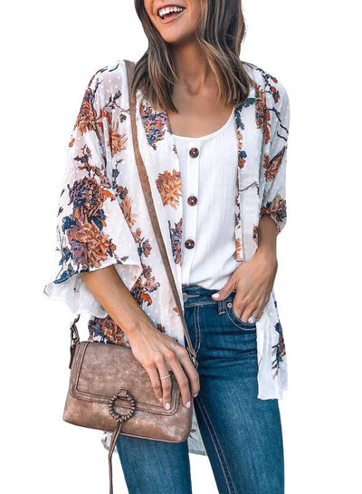 Abrigo Estampado de Moda para Mujer - Image 6