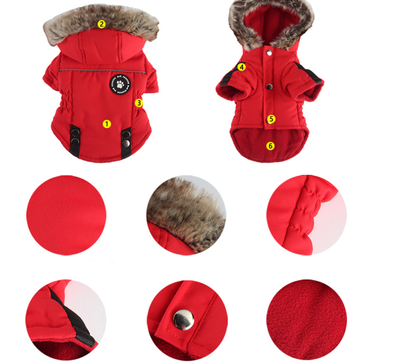 Abrigo Térmico para Perros con Cierre - Ropa de Invierno Impermeable - Image 18