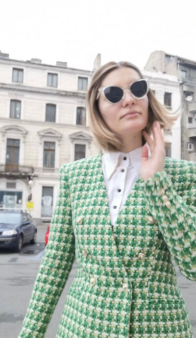 Blazer Francés Elegante con Aroma Sofisticado - Image 10