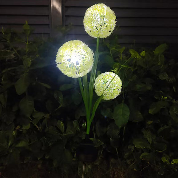 Linterna Solar Diente de León con 3 LED