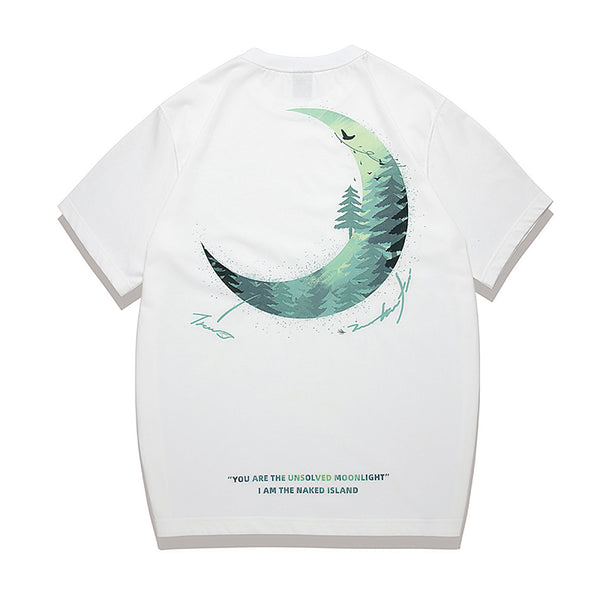 Camiseta Manga Corta Moon Series para Hombre - Image 4