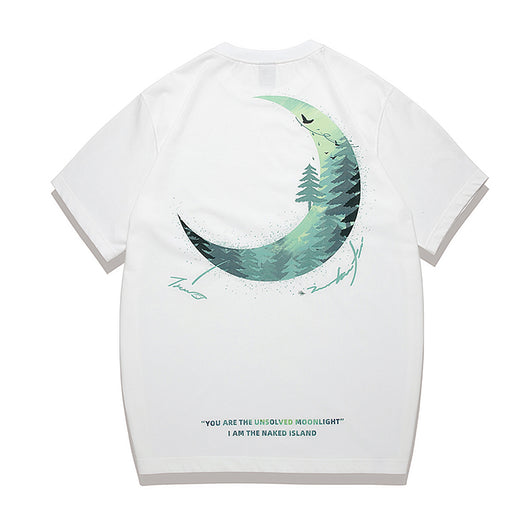 Camiseta Manga Corta Moon Series para Hombre - Image 4