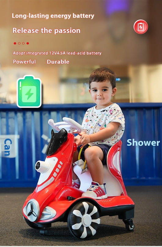 Auto Eléctrico Infantil de Cuatro Ruedas con Control Remoto - Image 12