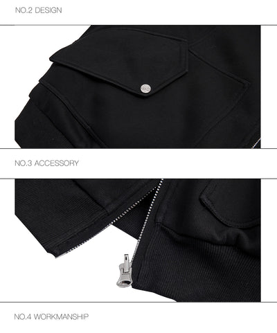 Suéter Hoodie Reversible de Algodón para Parejas - Abrigo de Montaña - Image 15