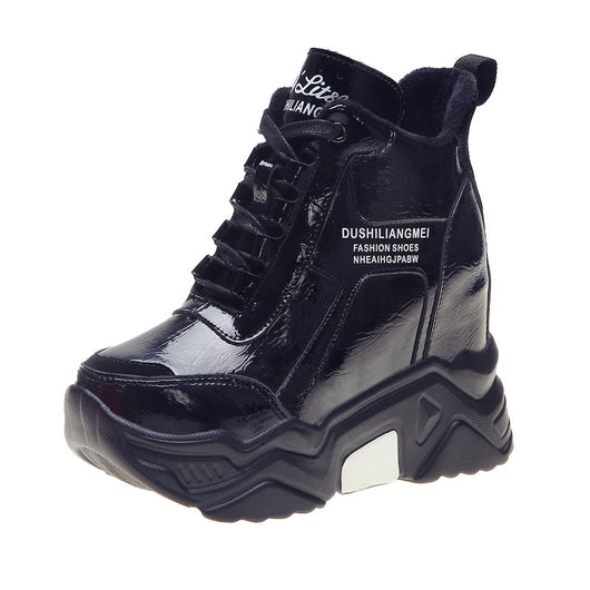 Botas Martin de Plataforma para Mujer con Forro de Algodón y Felpa - Image 4