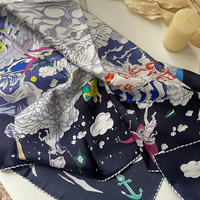Pañuelo de Seda Twill Personalizado para Primavera - Image 11