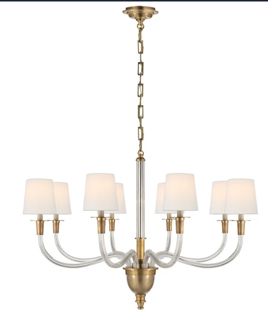 Lámpara Colgante de Cobre Puro Estilo Moderno Minimalista para Dormitorio - Image 6