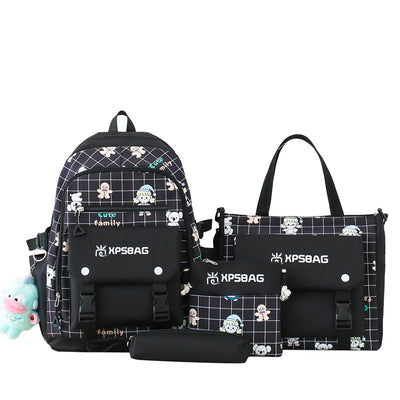 Mochila Escolar Primaria para Niñas - Set de Cuatro Piezas - Image 6