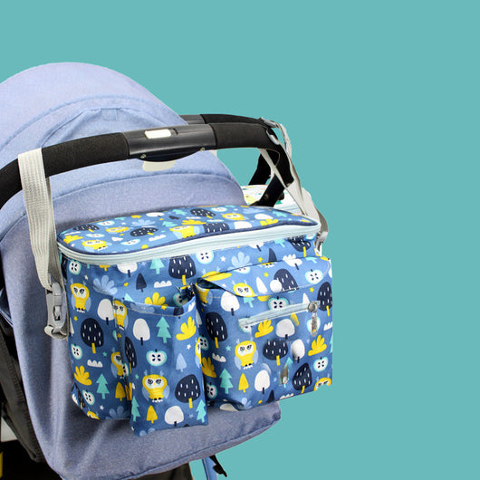 Organizador de Cochecito Bebé - Bolsa Multiusos con Gran Capacidad y Portabiberones - Image 6
