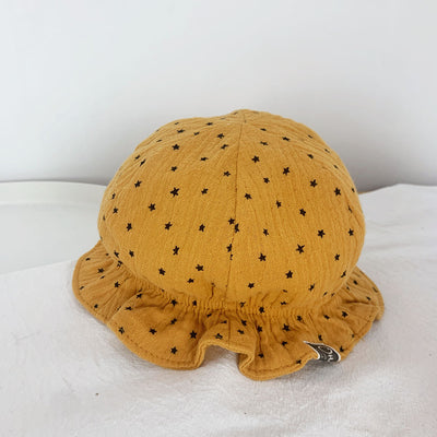 Gorro de Sol Infantil Doble Lunares Estilo Pescador - Image 2