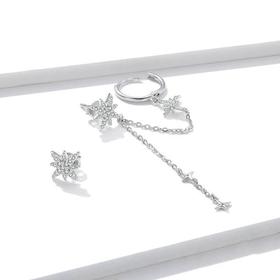 Aretes Estrella Brillante con Circonitas - Diseño Elegante para Mujer - Image 10