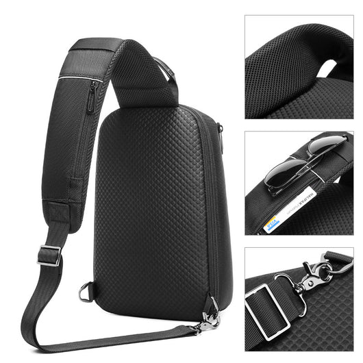 Bolsa Mensajera Nylon Convertible de Un Hombro para Trabajo y Viaje - Image 7