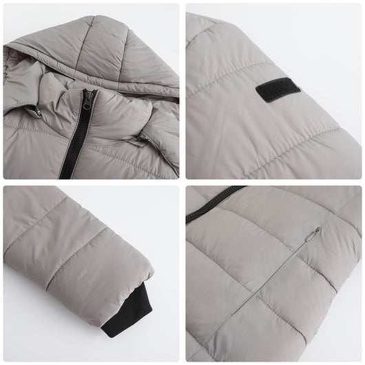 Chaqueta Acolchada Impermeable de Manga Larga - Image 27