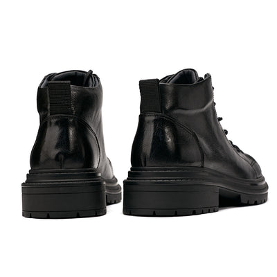 Botas de Trabajo en Cuero Genuino para Hombre - Otoño Invierno con Suela Reforzada - Image 4
