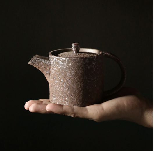 Tetera Artesanal de Cerámica Esmaltada - Diseño Vintage Ruyi - Image 13