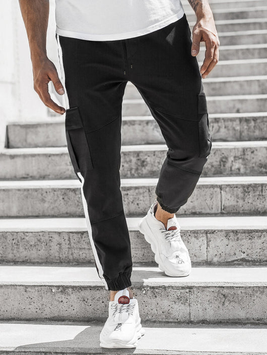 Pantalones Casuales de Cuero para Hombre - Image 3