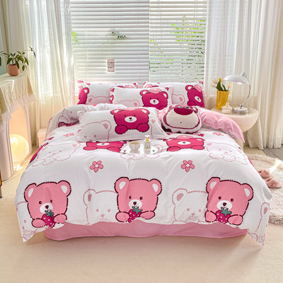 Funda Nórdica de Algodón Lavado para Cama Doble - Image 31