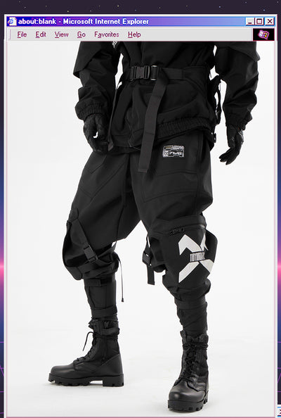 Pantalones Harem Sueltos Casual Unisex con Ajuste en Tobillo - Image 10