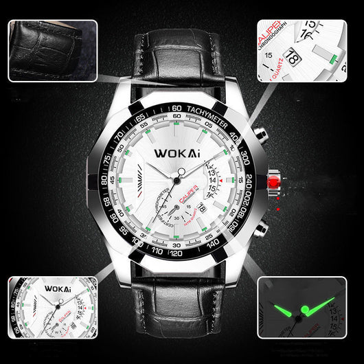 Reloj de Pulsera Calendario Acero Inoxidable - Image 12