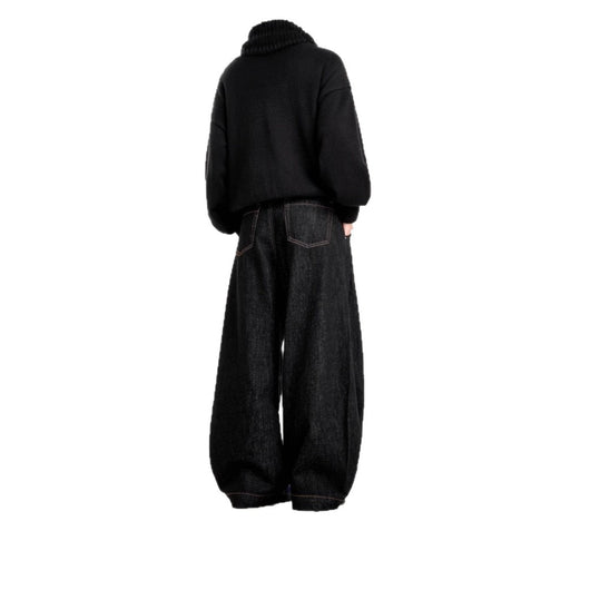 Pantalones Holgados Retro Estilo Sable con Patrón Cielo Estrellado para Hombre - Image 5