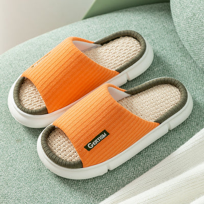 Sandalias y Pantuflas de Lino con Suela Reforzada - Image 11