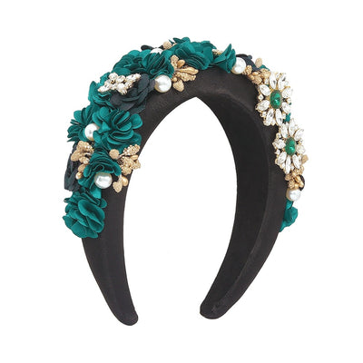 Accesorios para el Cabello con Perlas Imitación - Diseño de Borde Ancho - Image 8